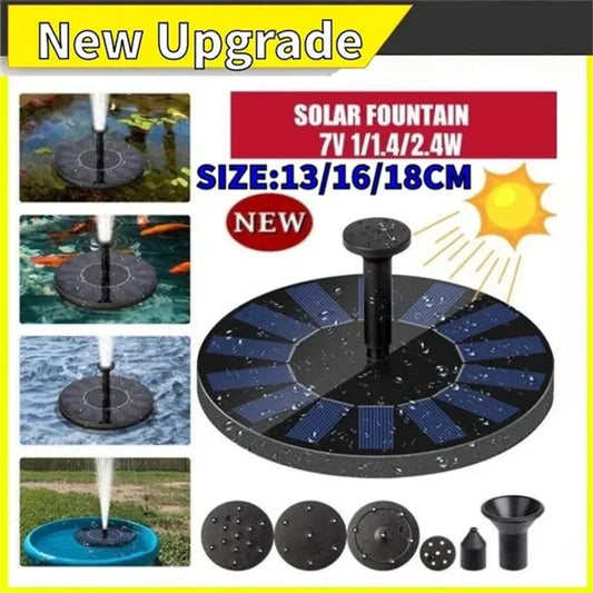 EcoGarden Solar Bird Bath