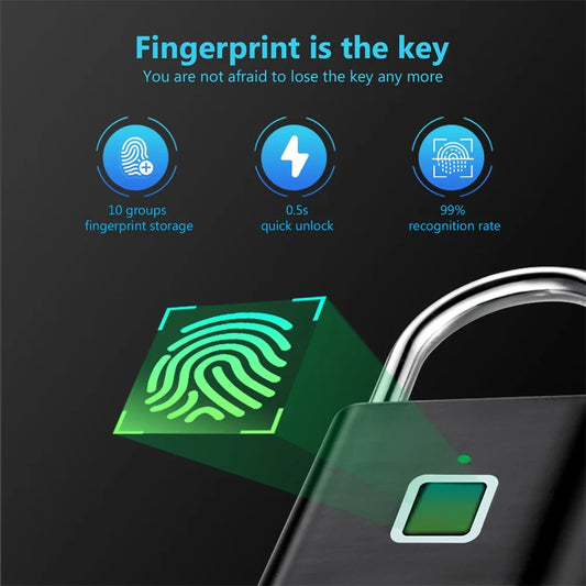 Eco Smart Finger Print Pad lock