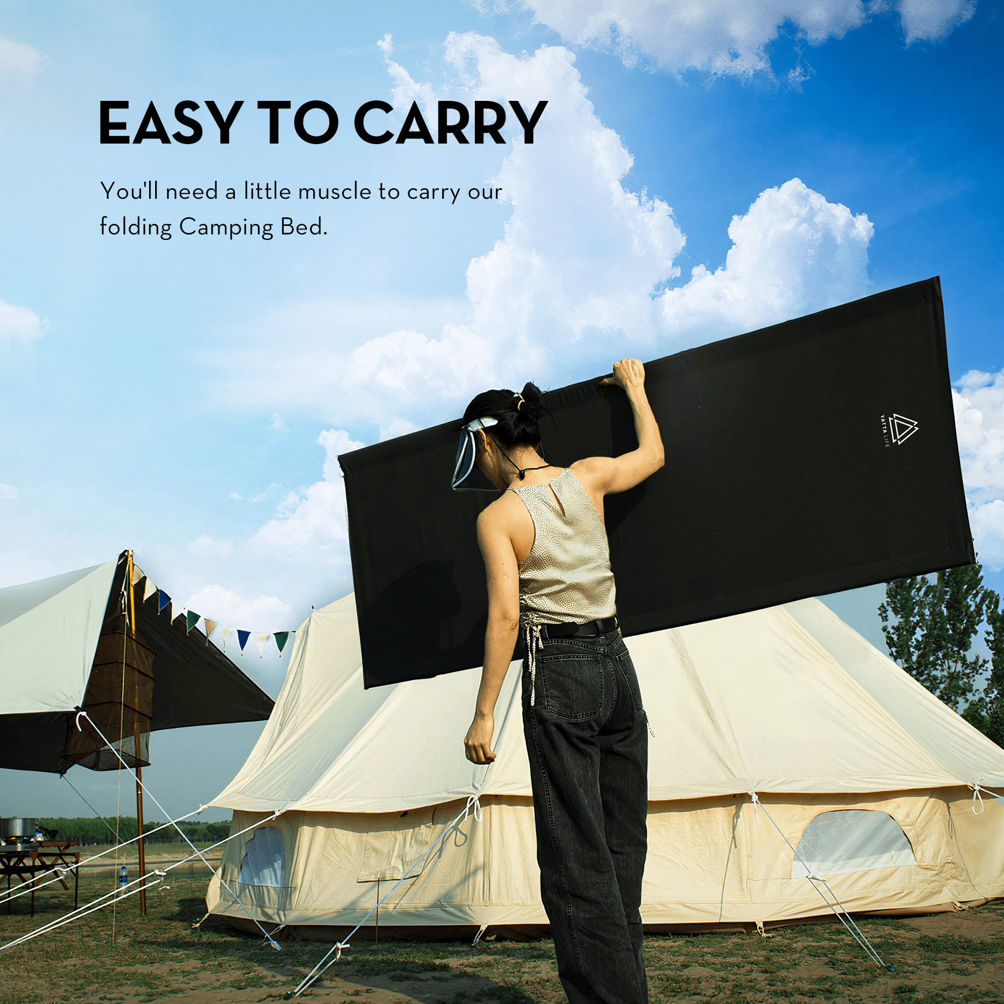 Camp Haven Portable Cot - Outdoor & Survival Essentials - VibeGreen