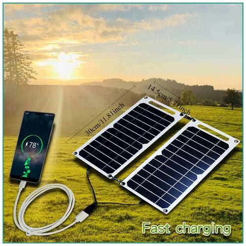 EcoNomad Off - Grid Solar Panel Kit - Solar & Power Gadgets - VibeGreen