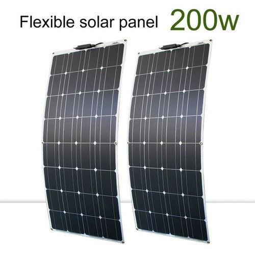 FlexiWatt Solar Panel 100W/200W - Solar Power & Charging - VibeGreen