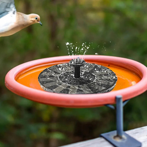 EcoGarden Solar Bird Bath