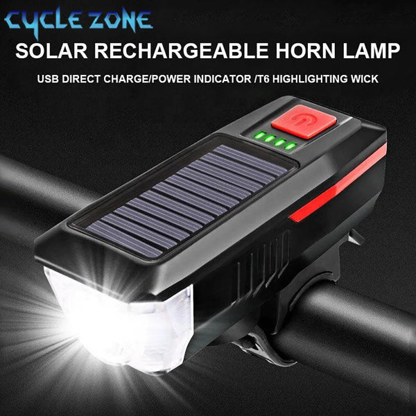 Solar-Powered Bike Light