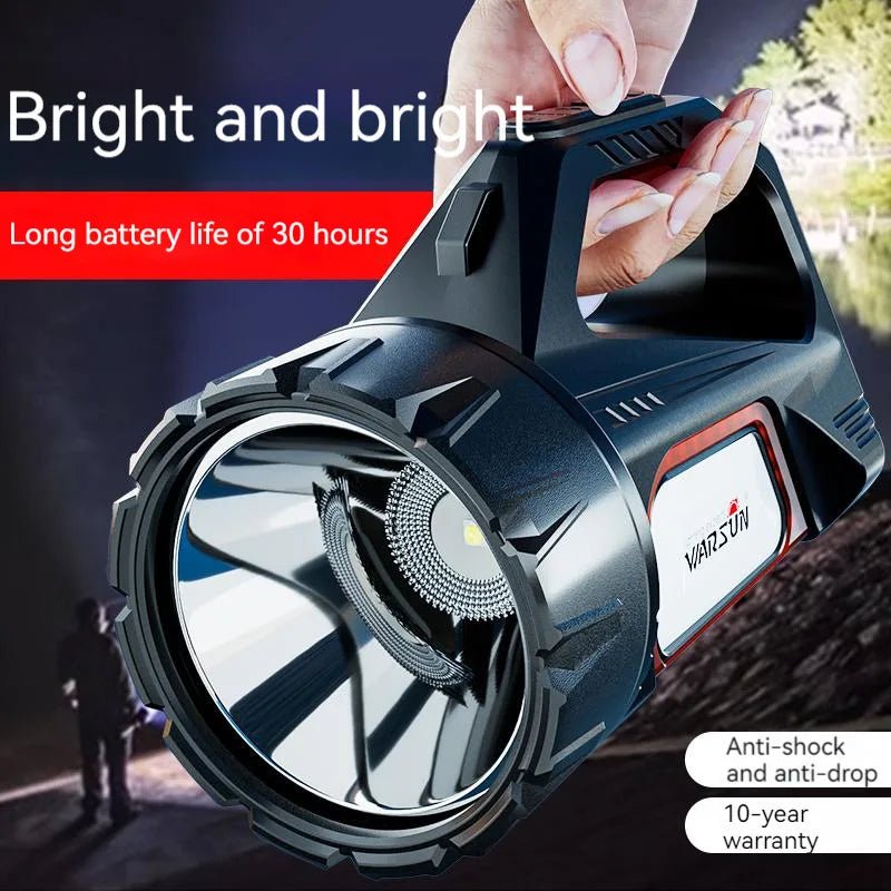 RadiantSolar Flashlight 2.0 - Solar & Power Gadgets - VibeGreen