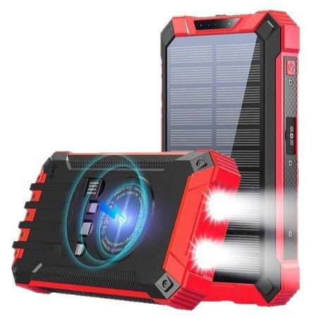 SolarFlare Power Bank - Solar Power & Charging - VibeGreen