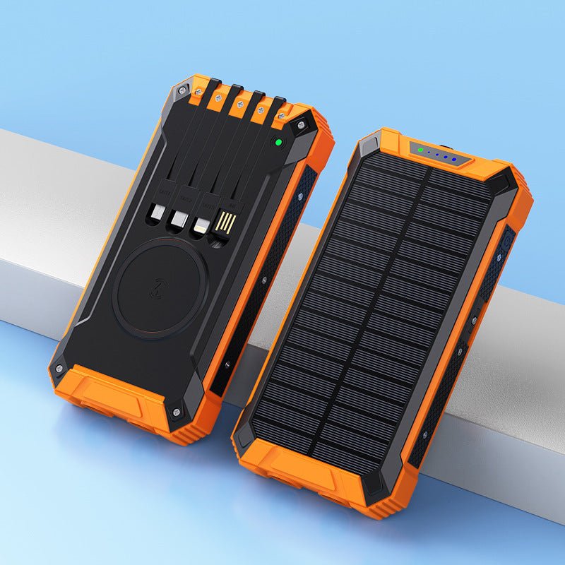 SolarFlare Power Bank - Solar Power & Charging - VibeGreen