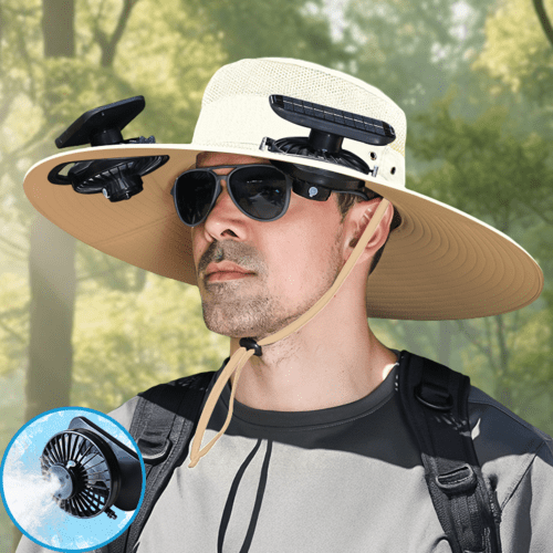 SunChill Cooling Hat - Solar & Power Gadgets - VibeGreen