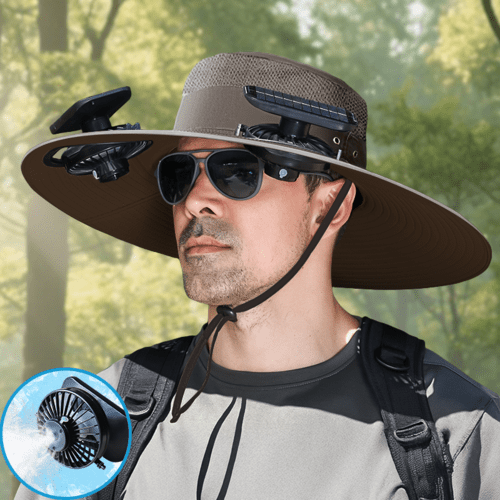 SunChill Cooling Hat - Solar & Power Gadgets - VibeGreen