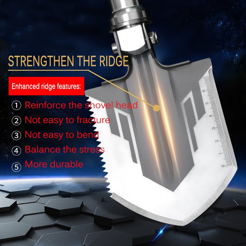 TrailMaster Mini Survival Shovel - Outdoor & Survival Essentials - VibeGreen